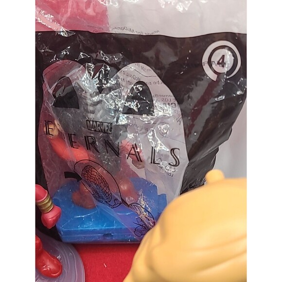 2023 McDONALD'S Disney The Marvels Super Heroes Set From Display  10 Toy Bundle - Picture 6 of 10
